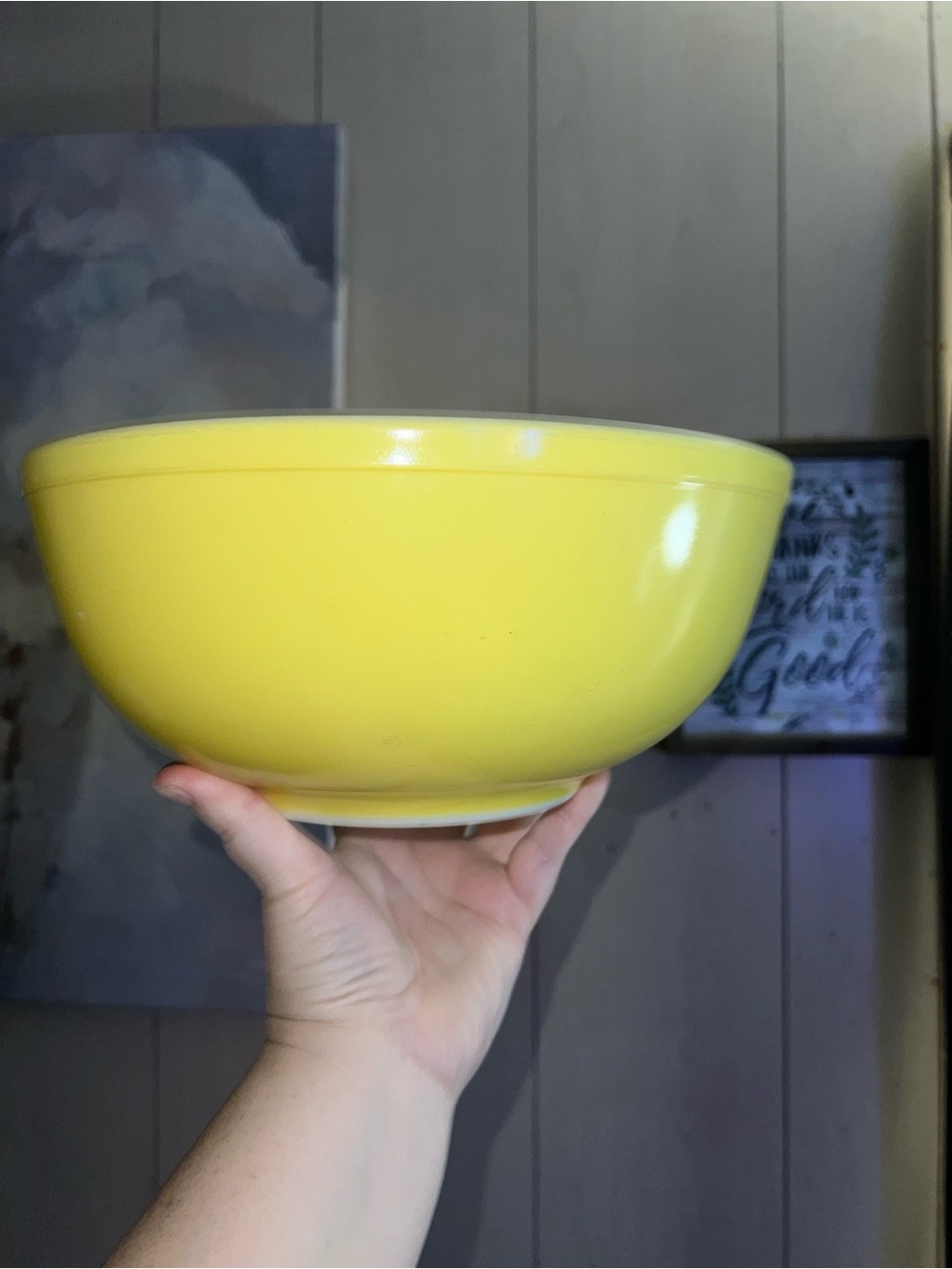 Pyrex Yellow Mixing Bowl#444